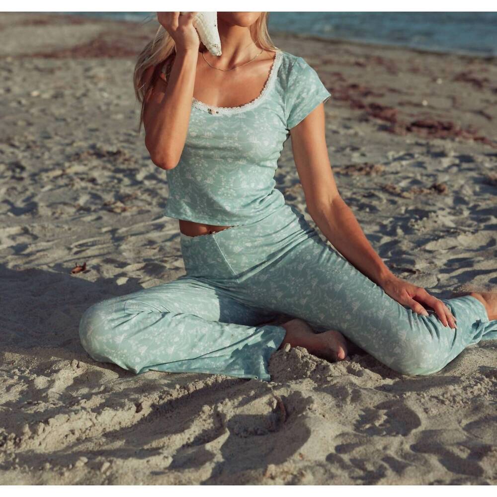 NEW KILO BRAVA lady of the seas flare pants in baby blue